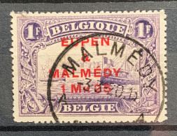 België, 1920, OC61, Gestempeld MALMEDY, OBP 30€ - OC55/105 Eupen & Malmédy