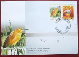 Kazakhstan  2010  Birds. Issue With Azerbaijan    FDC - Autres & Non Classés