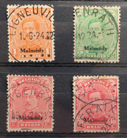 België, 1920, OC62+65+66, Gestempeld - OC55/105 Eupen & Malmédy