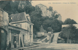 YO 24-(41) VENDOME - PLACE DU CHATEAU - ATELIER DE RELIURE - ANIMATION - ARTISAN - 2 SCANS - Vendome