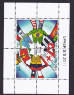 323 ARUBA 2011 - Y&T BF 8 - Union Postale Main Drapeau - Neuf ** (MNH) Sans Charniere - Niederländische Antillen, Curaçao, Aruba