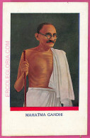 Ag3647 - INDIA - VINTAGE POSTCARD - Mahatma Gandhi - Indien