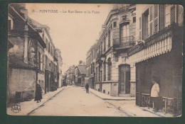 CP - 95 - Pontoise - Rue Basse - La Poste - Pontoise