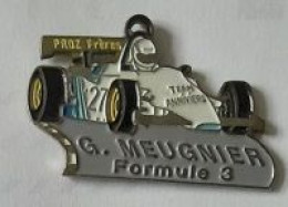 Pin' S  Sport  Automobile  Formule 3, PROZ  Frères, TEAM  ANNIVIERS, G . MEUGNIER - Autres & Non Classés