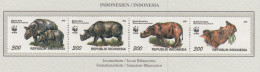 INDONESIA 1996 WWF  Mi1648-1651 MNH(**) Fauna 549 - Andere & Zonder Classificatie