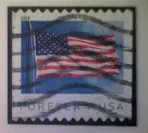 United States, Scott #5343, Used(o) Coil, 2019, Flag Definitive, (55¢) - Oblitérés