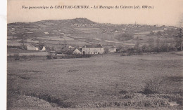 YO Nw-(58) VUE PANORAMIQUE DE CHATEAU CHINON - LA MONTAGNE DU CALVAIRE - Chateau Chinon