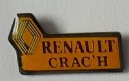 Pin' S  Automobile  RENAULT  CRAC ' H - Renault