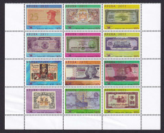 323 ARUBA 2011 - Y&T 544/55 - Monnaie Argent  Billet Banque - Neuf ** (MNH) Sans Charniere - Curaçao, Nederlandse Antillen, Aruba