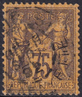 France 1890 Sc 102 Yt 99 Used - 1876-1898 Sage (Tipo II)