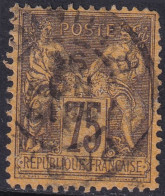 France 1890 Sc 102 Yt 99 Used - 1876-1898 Sage (Tipo II)