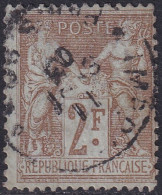 France 1900 Sc 108 Yt 105 Used - 1898-1900 Sage (Type III)