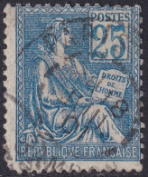 France 1900 Sc 119a Yt 114 Used - 1900-02 Mouchon