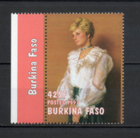 BURKINA FASO  N° 1050    NEUF SANS CHARNIERE  COTE  2.50€  LADY DIANA PRINCESSE DE GALLES - Burkina Faso (1984-...)