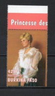 BURKINA FASO  N° 1050    NEUF SANS CHARNIERE  COTE  2.50€  LADY DIANA PRINCESSE DE GALLES - Burkina Faso (1984-...)