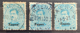 België, 1920, OC91, Gestempeld - OC55/105 Eupen & Malmédy