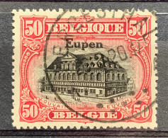 België, 1920, OC95, Gestempeld HERBESTHAL - OC55/105 Eupen & Malmédy