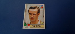 Figurina Panini WM USA 94 - 376 Salvador Messico - Italiaanse Uitgave