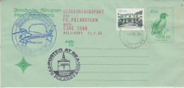 South Africa MS Polarstern Heli Flight "Krankentransport Von Polarstern To Cape Town"  11.7.1986 (GS200) - Vols Polaires