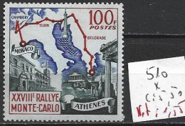 MONACO 510 * Côte 5.50 € - Unused Stamps