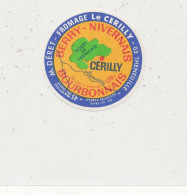 G G 409  /  ETIQUETTE DE FROMAGE  LE CERILLY  M. DERET   THENEUILLE   (ALLIER ) - Fromage