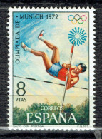 Jeux Olympiques De Munich : Saut à La Perche - Unused Stamps