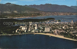 12020987 Vancouver British Columbia English Bay And Mountains Aerial View Vancou - Ohne Zuordnung