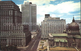 12020982 Montreal Quebec Dorchester Street Looking East Skyscraper Montreal - Non Classificati