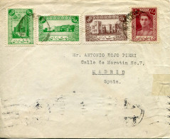 1947 Persia Commercial Cover To Spain - Irán