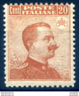 Vittorio Emanuele III Senza Filigrana 1916. - Altri & Non Classificati