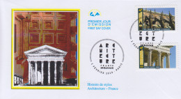 Enveloppe  FDC   1er  Jour   FRANCE    ARCHITECTURE    2019 - 2010-2019