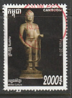 CAMBOYA, USED STAMP, OBLITERÉ, SELLO USADO - Camboya