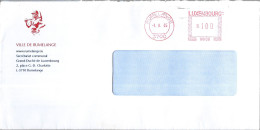 H316 - LETTRE DE RUMELANGE DU 01/08/05 - ENTETE VILLE DE RUMELANGE - Franking Machines (EMA)