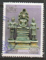 CAMBOYA, USED STAMP, OBLITERÉ, SELLO USADO - Cambodge