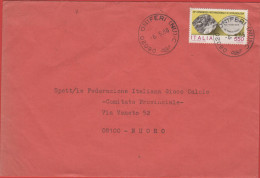 ITALIA - Storia Postale Repubblica - 1986 - 550 25º Congresso Internazionale Di Oftalmologia; Occhi, Il Sinistro Contien - 1946-60: Marcophilia