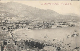 CPA - MONTE-CARLO - Vue Générale En 1917 - Monte-Carlo