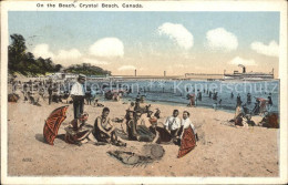 12020854 Crystal Beach Canada On The Beach Steamer Crystal Beach - Unclassified