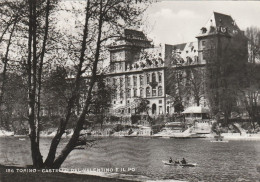 AD139 Torino - Castello Del Valentino E Fiume Po - Barche Boats Bateaux / Viaggiata 1971 - Castello Del Valentino