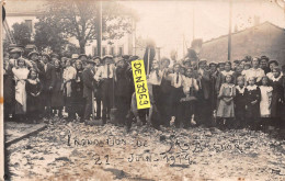 MARCHON (Ain) Par Arbent - Inondation Du 21 Juin 1914 - Carte-Photo - Unclassified
