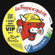 Etiquette  De Fromage:    La France Qui Rit  Tour De France - Fromage