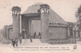 PARIS EXPOSITION INTERNATIONALE DES ARTS DECORATIFS 1925 - Ausstellungen