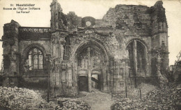 MONTDIDIER - RUINES DE L'EGLISE SAINT PIERRE - LE PORTAIL - Montdidier