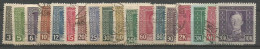 Bosnia Bosnien K.u.K. Austria Hungary Mi.124/41 Complete Set Used 1917 - Bosnia Herzegovina