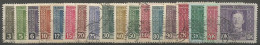 Bosnia Bosnien K.u.K. Austria Hungary Mi.124/41 Complete Set Used 1917 - Bosnië En Herzegovina