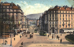 12019881 Geneve GE Rue Du Mont Blanc Tram Geneve - Sonstige & Ohne Zuordnung