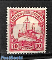 Germany, Colonies 1901 SWA, 10pf, Stamp Out Of Set, Unused (hinged), Transport - Ships And Boats - Boten
