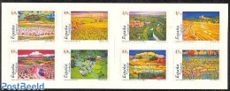 Spain 2003 Montilla Paintings 8v In Booklet, Mint NH, Nature - Flowers & Plants - Stamp Booklets - Art - Modern Art (1.. - Neufs