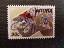 Aruba 2017, Sport BMX, Timbre Neuf Sans Charnière. - BMX