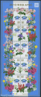 Japan 2010 APEC In Yokohama 10v M/s, Mint NH, Nature - Flowers & Plants - Unused Stamps