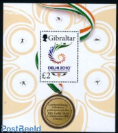 Gibraltar 2010 Commonweralth Games S/s, Mint NH, Sport - Sport (other And Mixed) - Gibilterra